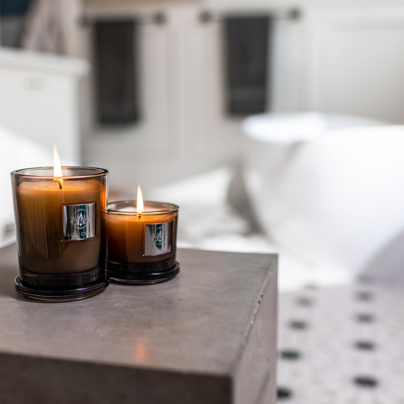 Aquiesse Moonlit Petals Large Scented Candle, 10oz