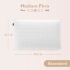 Unbranded Gel Memory Foam Pillow Standard Size - Medium Firm