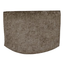 Classic Home Store Crushed Velvet Chenille XL Chair Back Soft Touch Sofa Furniture Antimacassar (Mink)