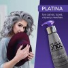 Kolor Shot Shampoo Matizador Plata Para Cabello Amarillo Beige Y