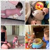 BEREST Rechargeable Baby Sleep Soother Bunny Lovey- White Noise| Heartbeat|