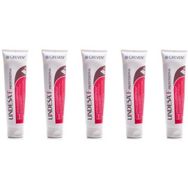 LINDESA® F Professional Skin Protection Cream with Beeswax (5 x 100 ml Tube)