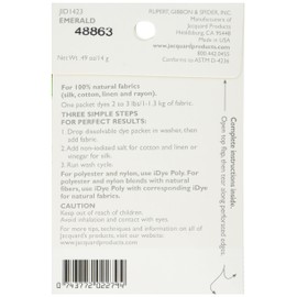 iDye Fabric Dye: Emerald
