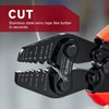 iCrimp Wire Rope Crimping Tool with Built-in Cutter Kit, with