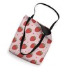 Girly Cute Strawberries Fruit Tote Bag