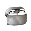 ADCO 2713 Silver Double 30 Diamond Plated Steel Vinyl Propane