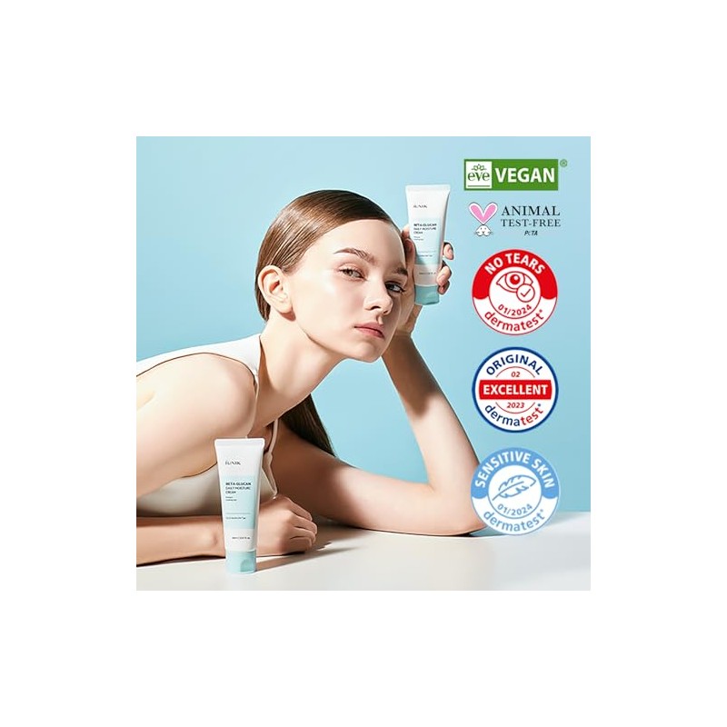 IUNIK Crema hidratante diaria iUNIK Beta Glucan de 60 ml