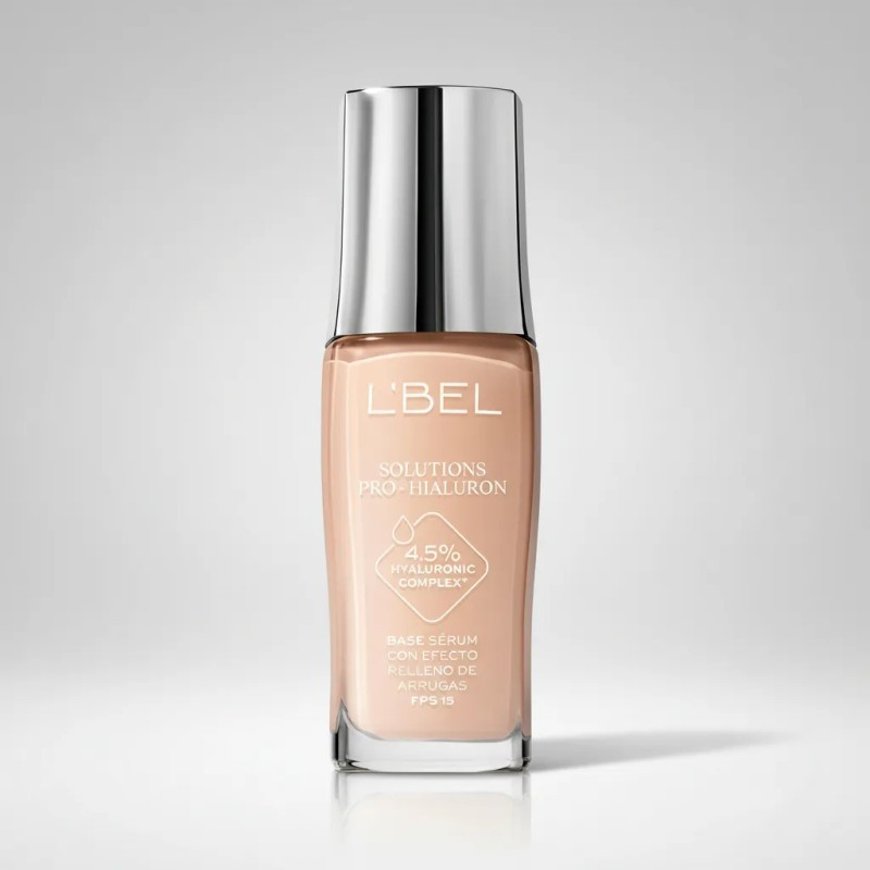 Maquillaje Base Pro Hialuron Lbel Hialuroric Rellena Arrugas