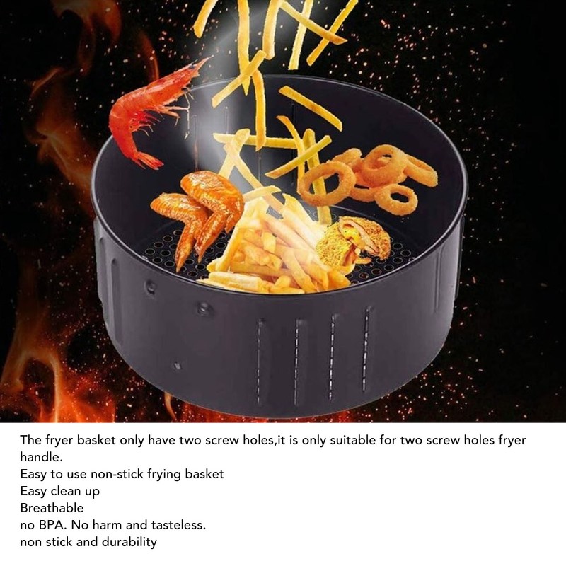 Fryer Replacement Basket 5.5L Fryer Accessories Non Stick Fry Basket