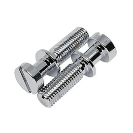 Chrome Plated Brass Tailpiece Mounting Studs fits Gibson guitars