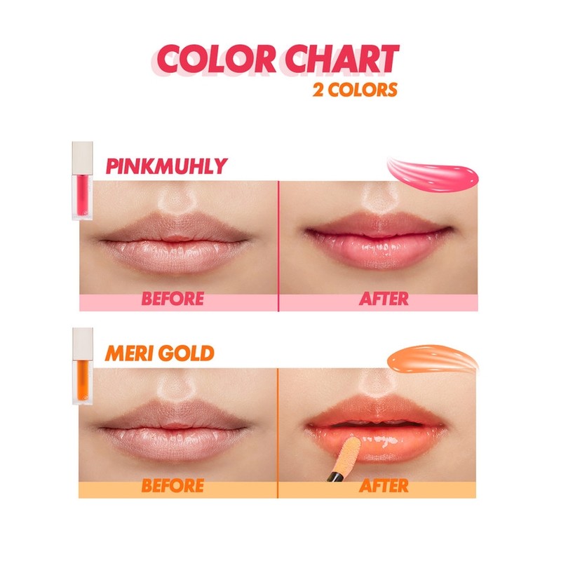 [Vegan Certified] Lip Treatment Tint Lip Balm ♥ - Marigold