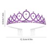75th Birthday Tiara Sash for Women Birthday Princess Crown Crystal