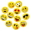 12" Emoticon Party Pack Inflatable Beach Balls - Beach Pool