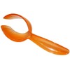 Tupperware Egg Scoop Lifter Kitchen Gadget Sheer Orange