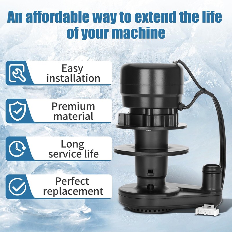 2008929 Ice Machine Water Pump - Compatible With Manitowoc, Replaces
