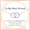 Best Friend Necklace, Friendship Gifts for Women, Friendship Necklace, Minimalist