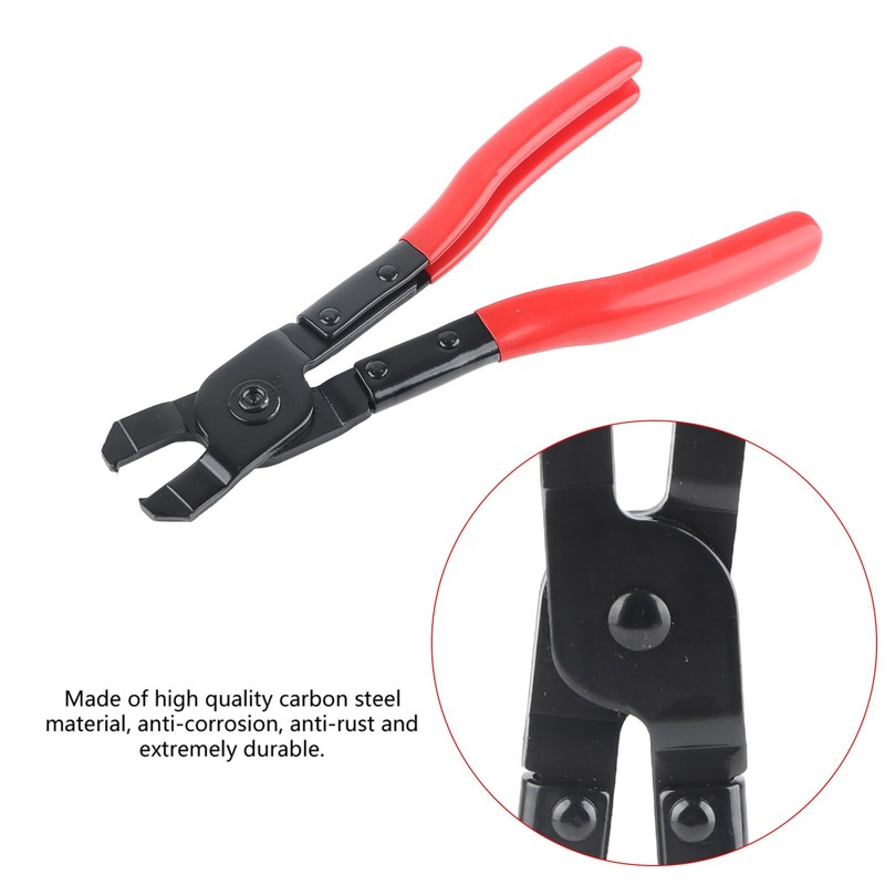 Suuonee Clamp Pliers, Carbon Steel Ear-type CV Boot Clamp Plier