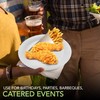 Stock Your Home 9-Inch Paper Plates Uncoated, Everyday Disposable Plates