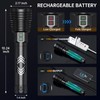 Rechargeable Flashlights 6000.000 High Lumens, Super Bright LED Flashlight with