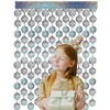 HSC Silver Backdrop Curtain, Foil Curtain, Shimmer Wall Backdrop, Prom