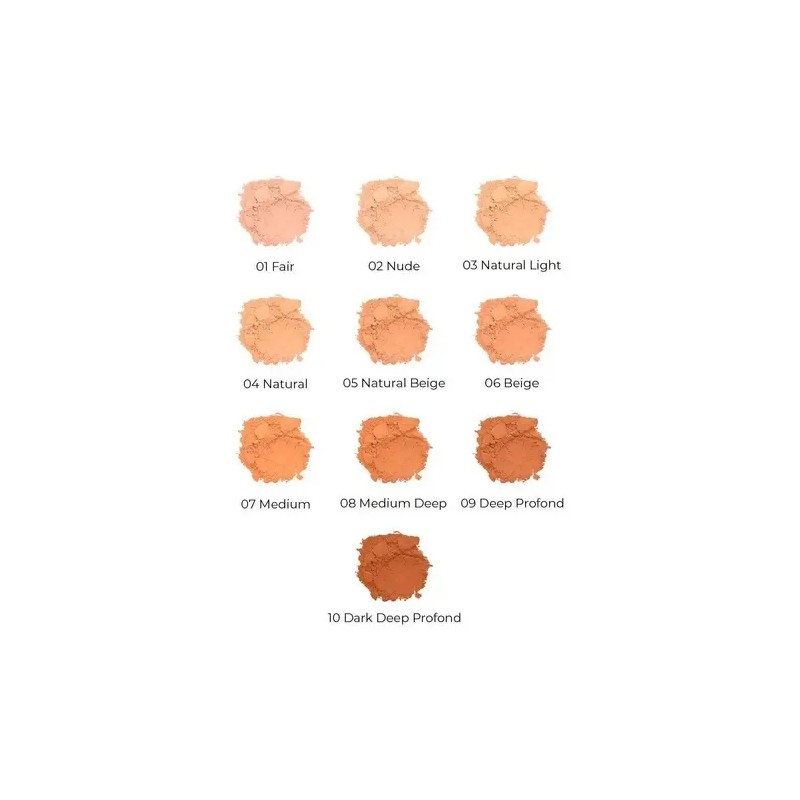Base de maquillaje en polvo Milani Rostro Conceal + Perfect