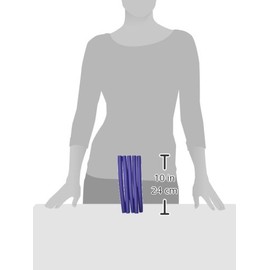 Annie 01210 Soft Twist Rollers, Purple, 5 Count