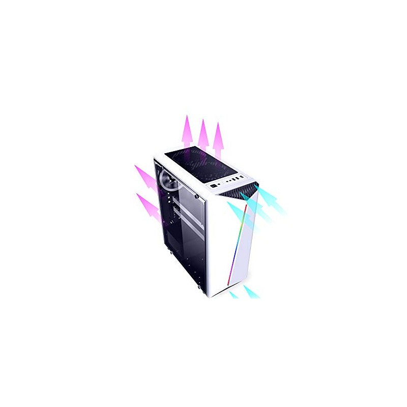 Bgears b-Vigor RGB Mid Tower with Front RGB Light and