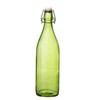 Bormioli Rocco Giara Sky Blue Glass Bottle With Stopper 33