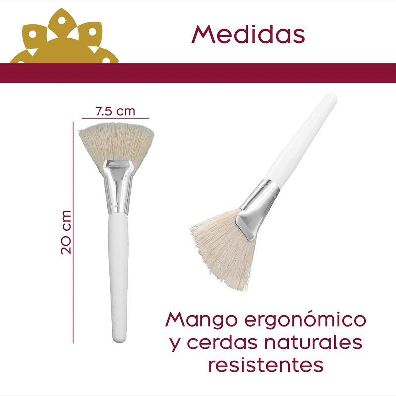Tendencia Spa - Kit de 2 Brochas Corporales Abanico de