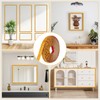 16.4FT x 1.02'' Gold Crown Molding Trim Peel and Stick