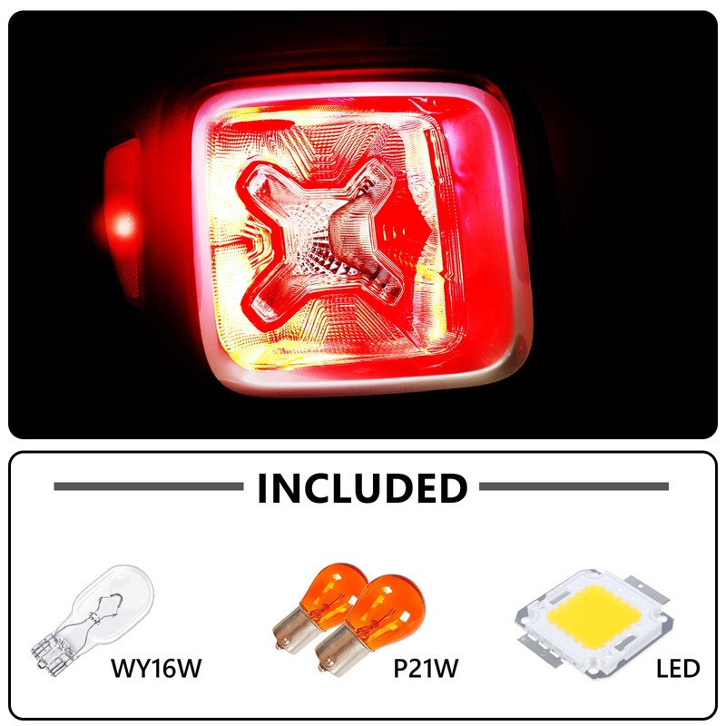 Huray Tail Light for Jeep Renegade 2015-2022 OE Tail Lamp