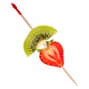 200 Large 6.5cm Round Cocktail Sticks Wooden Toothpicks Refill, Safe