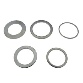 5pcs Circular Saw Blade Reducing Rings Ring Conversion Cutting Washer Tools Cutting Woodworking Silver