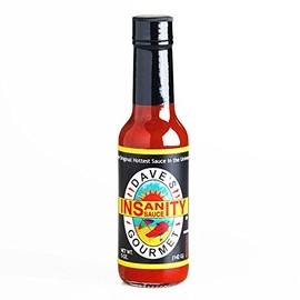 Dave's Insanity Hot Sauce 5 oz each (1 Item Per Order, not per case)