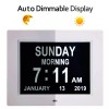TMC Digital Clock with Date and Day of Week,Digital Clock