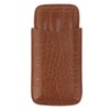 Cigar Holder Case Artificial Leather Portable Durable Elegant 3 Finger