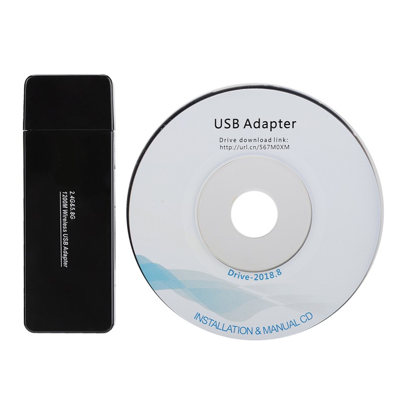 Mini Powerful 1200M Dual Frequency Wireless Network Card USB3.0 Interface