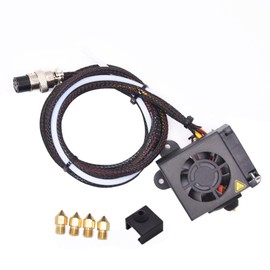 Creativity CR10 Hotend - Juego completo de extrusoras MK8 montadas (con boquillas de 0,4 mm), actualización para impresora 3D CR 10/CR 10S/S4/S5 piezas de repuesto