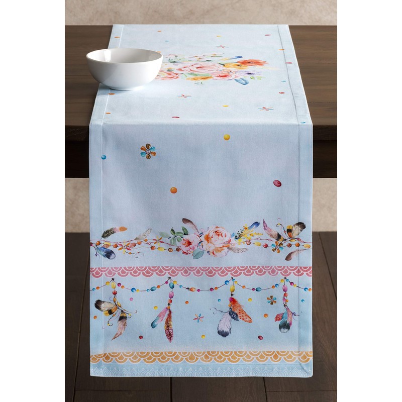 Maison d' Hermine Tablerunner 100% Cotton Decorative Easter Tablerunners Washable