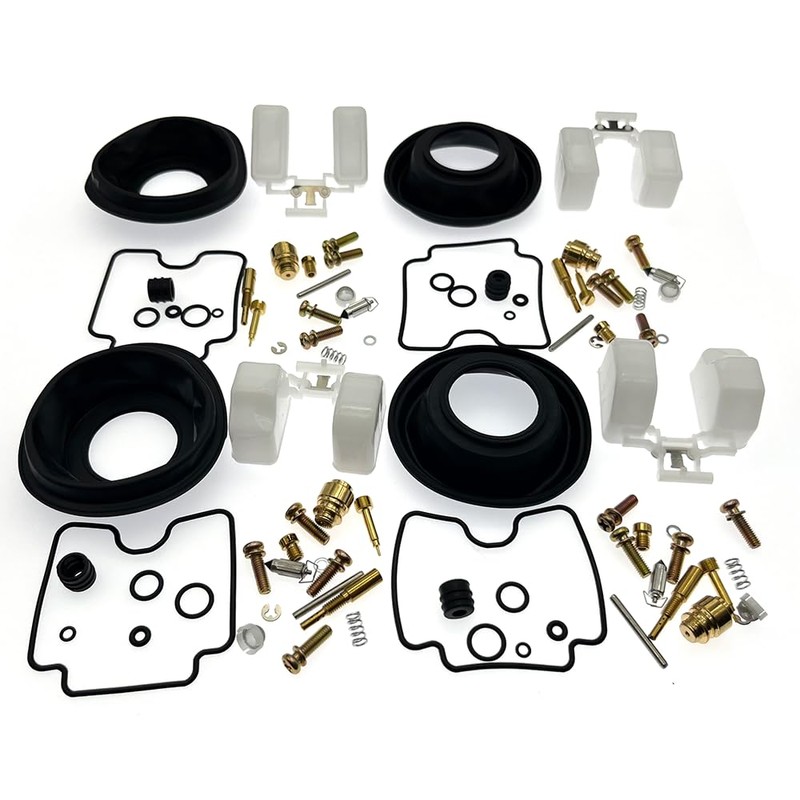 4-Pack Carb Rebuild Kits Carburetor Repair Kit with Diaphragm Replacement