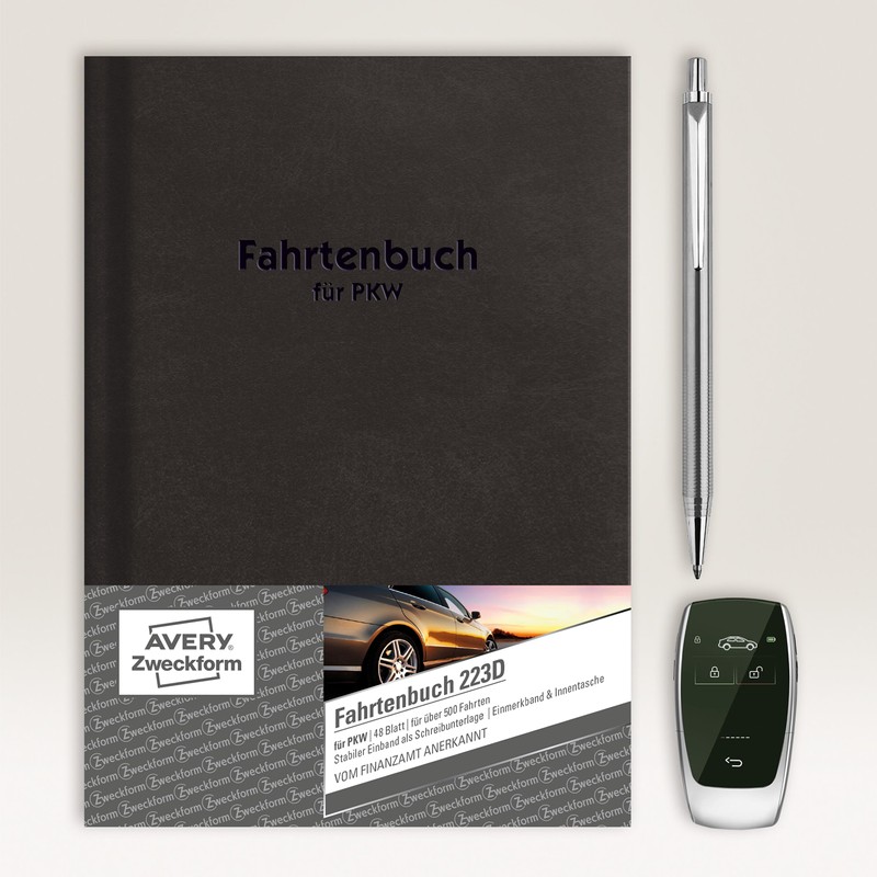 Avery Zweckform 223D Logbook. Car DIN A5