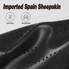 GSG SINCE 1998 Mens Fingerless Leather Driving Gloves Half Finger