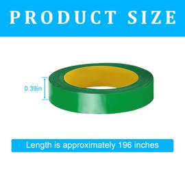 0.4''×197'' Car Reflective Strips Stickers for Body Rim, Funny DIY Warning Safety Decoration Strip Decals, Self-Adhesive Night Visibility Reflective Tape for Most Cars, Motorcycles, Bikes (Green)