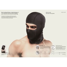 Naroo Mask naru-masuku F3 °F Motorcycle Dustproof Pollen Lumbosacral Support Balaclava Motorcycle Helmet Inner