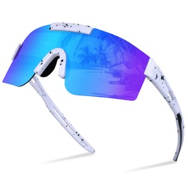 Aullwyr Cycling Glasses for Mens Polarised Sports Sunglasses UV400 Protection Outdoor Bicycle Motorbike Driving Fishing Dirt Bike Accessories for Men Womens