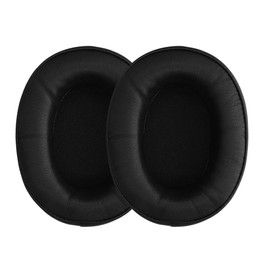 kwmobile 2 x Ear Pads Compatible with Srhythm NC25 / NC35 Noise Cancelling Pads, Faux Leather Headphones for Over Ear Headphones
