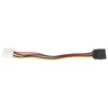 10 Pcs SATA Cables Big 4Pin to 15Pin IDESATA Power