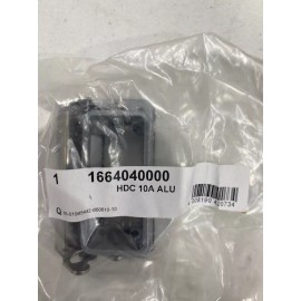 Unbranded Heavy-duty connector 10-pin base connector 1664040000 HDC 10A ALU