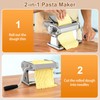 FrutPunch Manual Pasta Maker Machine, 9 Adjustable Thickness Settings, Roller