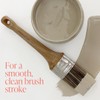 Chalk Style Paint Brush - Oval Brush with Synthetic Bristles
